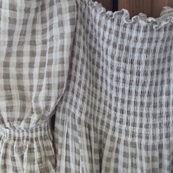 Nothing Fits But Checkered Midi Dress - Picture 2 of 4